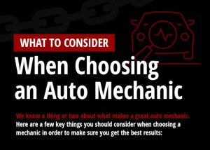 Key Things to Consider When Choosing an Auto Mechanic [infographic]