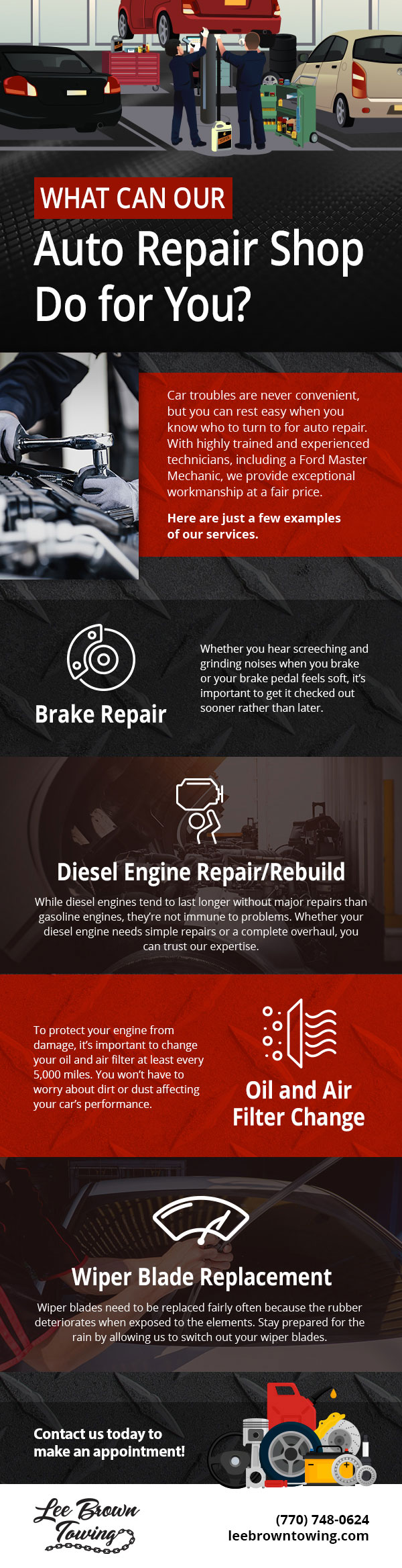 What Can Our Auto Repair Shop Do for You?